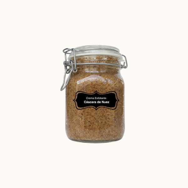 Crema Exfoliante Cáscara de Nuez
