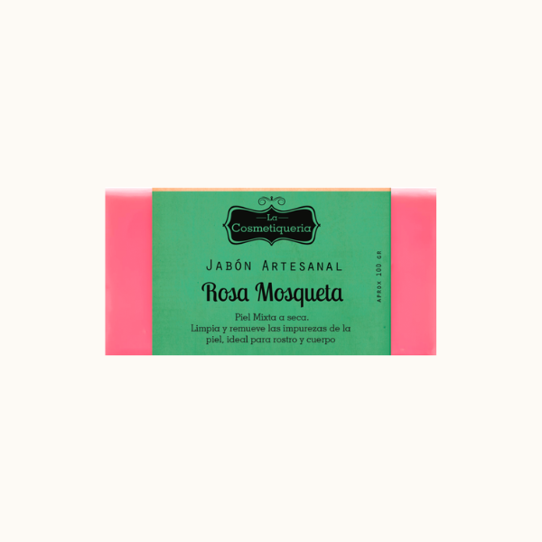 Jabón Artesanal – Rosa Mosqueta